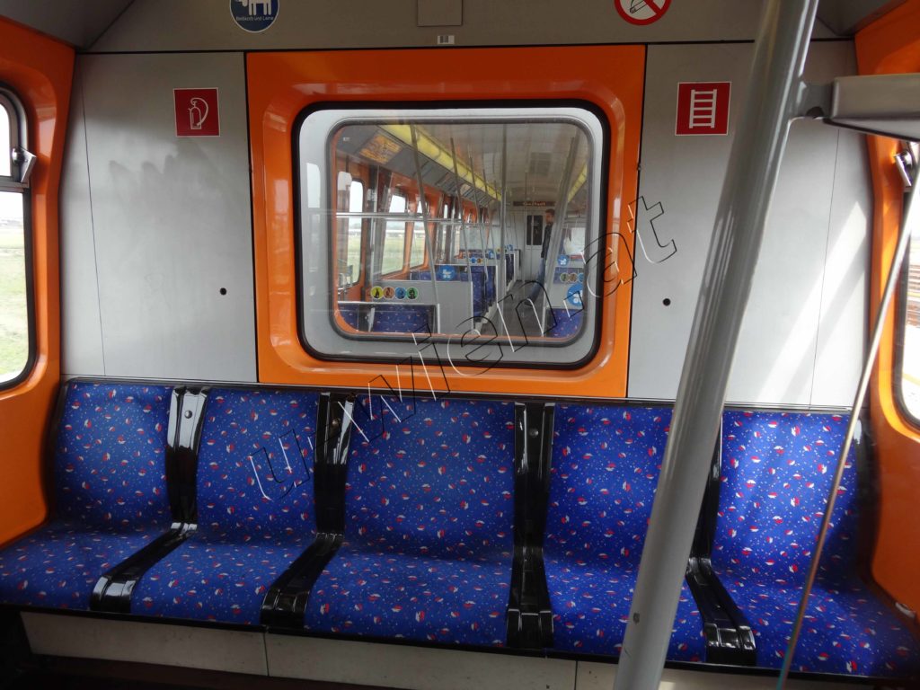 Triebwagen Type U - Innenansicht