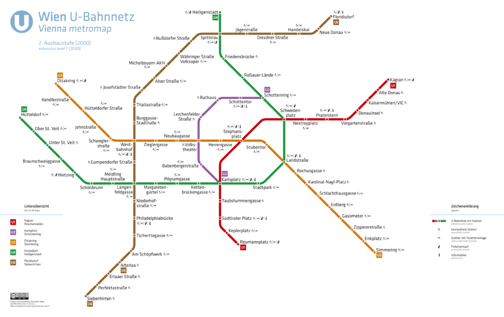 U-Bahnnetz Wien, 2000