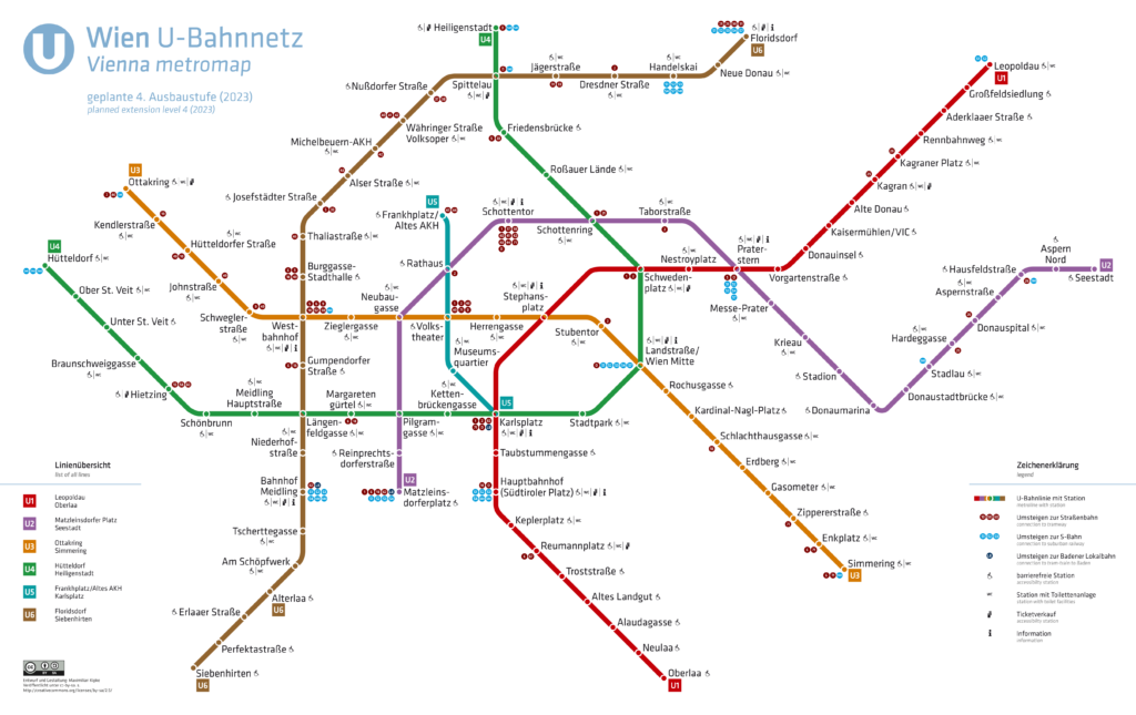 U-Bahnnetz Wien, 2023