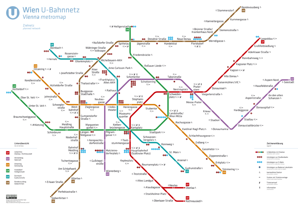 U-Bahnnetz Wien, Zielnetz